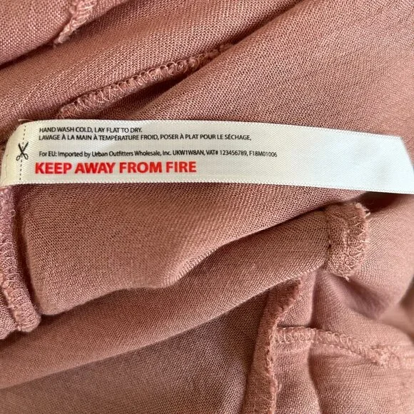 Free People Womens Adella Flowy lace Slip Dress Dusty Rose Pink Size ? Women's - Picture 10 of 14